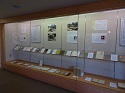 「河上徹太郎と中原中也～河上徹太郎生誕120年を記念して～」の展示の様子です
