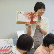 班ごとの発表の写真