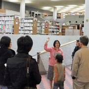 図書館の歴史を説明しています