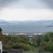 校庭からの眺め