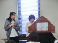 演じ方の指導を受ける受講者3